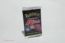Pokemon Trading Card Game Booster Pack Team Rocket Jessie/James - WOTC 2000 NEW 742818061766 - Image 1