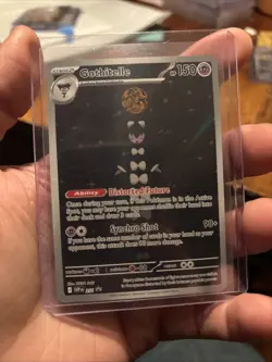 Gothitelle 211 Scarlet & Violet Full Art Black Star Promo Pokemon Card TCGNM - Image 1