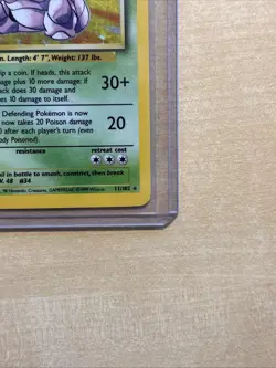 Pokemon TCG Nidoking Base Set Holo Unlimited Rare Card 11/102 - Image 2