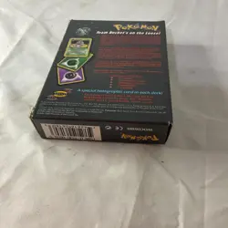 Pokemon WOTC Team Rocket Trouble Theme Deck Empty Box NO CARDS - Image 4