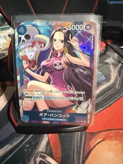 Boa Hancock (Alt Art) OP01-078 SR ONE PIECE Card The Best PRB-01 Japanese - Image 1