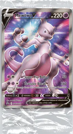 Mewtwo V Promo SWSH: Sword & Shield Promo Cards SWSH229 NM - Image 1