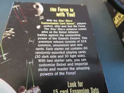 STAR WARS 1995 CUSTOMIZABLE 60 CARD GAME STARTER SET X2 DECKS - Image 2