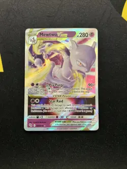 Mewtwo Vstar 031/078 MINT NM -Ultra Rare Pokemon Card- Pokemon GO (7q2) - Image 1