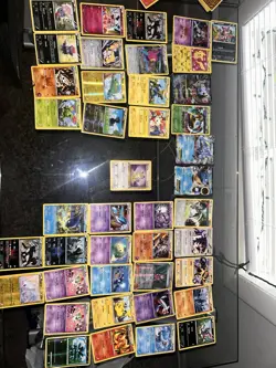 Pokemon TCG Card Lot Pikachu Leafeon Purloin Trainer & Energy Cards English - Image 2