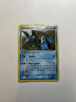 Swampert 5/17 POP Series 1 2004 Holo Rare Pokemon Card TCG - Image 1