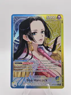 Bandai Boa Hancock OP14-041 Leader One Piece Card Game English - Image 1