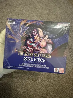 One Piece Card Game: The Azure Sea's Seven OP-14 Booster Box (English)- SEALED - Image 1