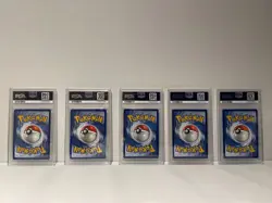 PSA Graded Pokemon Card Lot Greninja Gold Star #144 PSA 9 Eevee #173 PSA 9 - Image 2