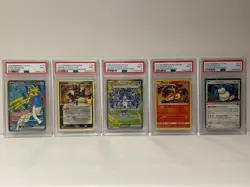 PSA Graded Pokemon Card Lot (Greninja Gold Star #144 PSA 9) - Image 1
