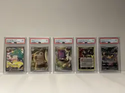 PSA Graded Pokemon Card Lot Greninja Gold Star Celebrations #144 - Image 1