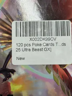120 Pcs Pokemon Cards TCG Set 25 Ultra Beast GX - Image 3