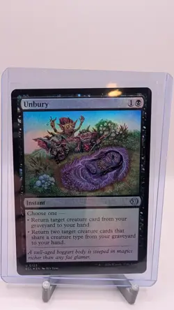 Unbury #123 (Foil) Lorwyn Eclipsed Magic the Gathering - Image 1