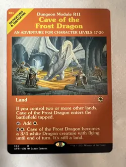 Cave of the Frost Dragon (Showcase) Adventures in the Forgotten Realms NM - Image 1