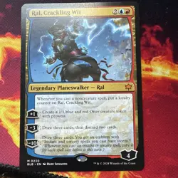 MTG Bloomburrow M Ral, Crackling Wit #0230 - Image 1
