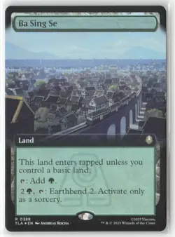 Ba Sing Se 388 Extended Art R Foil MTG Avatar: The Last Airbender NM - Image 1