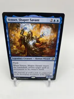Venser, Shaper Savant NM/MT Time Spiral Remastered Magic MTG TSR 096/289 - Image 1