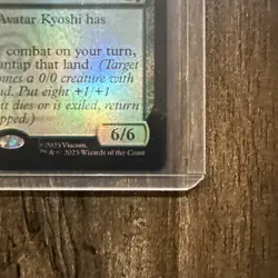 Avatar Kyoshi, Earthbender Avatar: The Last Airbender: Eternal-Legal Foil - Image 2