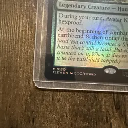 Avatar Kyoshi, Earthbender Avatar: The Last Airbender: Eternal-Legal Foil - Image 3