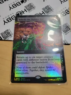 Behold the Sinister Six! Unique and Miscellaneous Promos Foil - Image 2