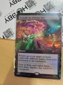 Behold the Sinister Six! Unique and Miscellaneous Promos Foil - Image 3
