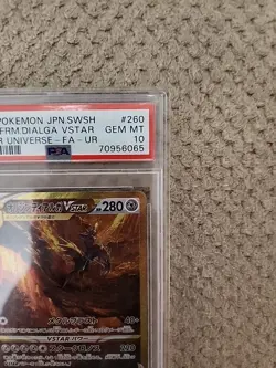 Origin Forme Dialga VStar PSA 10 Japanese Pokemon #260/172 - Image 2