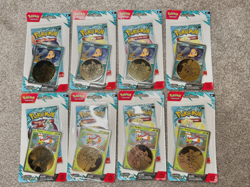 Pokemon TCG Journey Together Single Pack Blister Scraggy Yanma Sealed Lot of 8 - Image 1