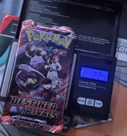 Pokemon Destined Rivals, 22.4gs!(HEAVY!)Factory Sealed Booster Pack 🔥 - Image 1