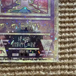 Pokemon TCG Ancient Mew Holo Promo Hieroglyphic 1998 Nintendo - Image 3