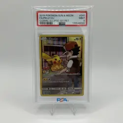 2019 Pokemon Sun And Moon Cosmic Eclipse Pikachu #241/236 PSA 9 - Image 1