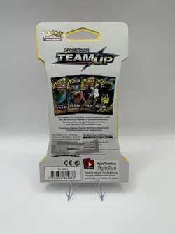 Pokemon Booster Pack Sun & Moon Team Up Sleeved Gengar & Mimikyu - Image 2