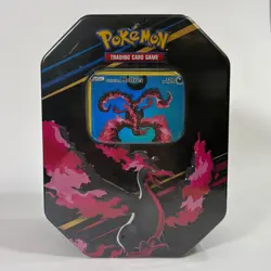 Pokemon TCG Crown Zenith Galarian Moltres Legendary Bird Tin 2023 | *IMPERFECT* - Image 1