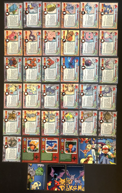 LOT OF 39 Vintage 1999 Topps Pokemon TV Animation Series EX-NM - Image 2