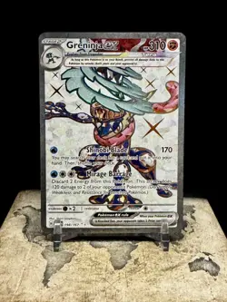 Greninja ex - 198/167 - Pokemon Twilight Masquerade Full Art Ultra Rare - NM - Image 1