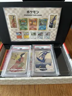 Pokemon Pikachu 227 Cramorant 226 Post Stamp Box PSA 10 Sequential Set - Image 1