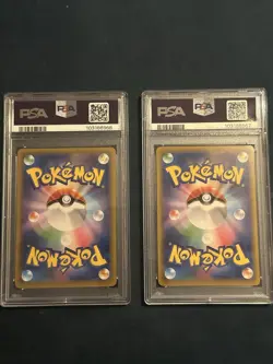 Pokemon Pikachu 227 Cramorant 226 Post Stamp Box PSA 10 Sequential Set - Image 3