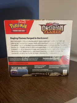 Pokemon TCG Scarlet & Violet Obsidian Flames Booster Box - Factory Sealed - Image 5