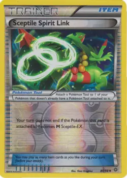 Pokemon XY Ancient Origins Sceptile Spirit Link Reverse Holo 80/98 - Image 1