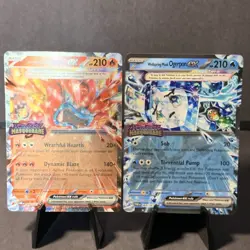 Pokemon TCG Hearthflame & Wellspring Mask Ogerpon Ex 040 064 Masquerade Stamped - Image 1