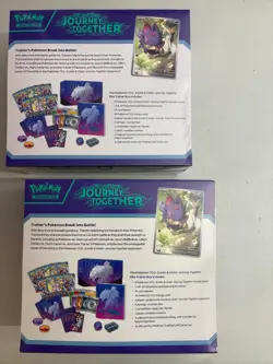 2x Pokemon TCG Scarlet & Violet Journey Together Sealed Elite Trainer Boxes - Image 2