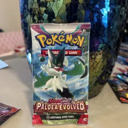 Pokemon * Paldea Evolved * SV02 Booster Pack New Sealed - Image 1