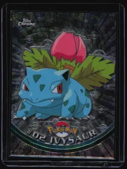 Ivysaur #2 Pokemon 2000 Topps Chrome - Image 1