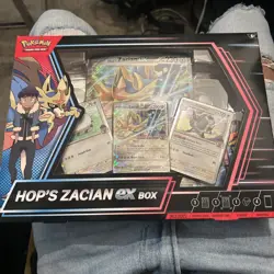 Pokemon TCG: Hop's Zacian ex Box - Factory Sealed - Image 1