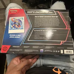 Pokemon TCG: Hop's Zacian ex Box - Factory Sealed - Image 2