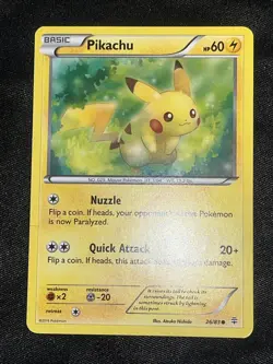 PIKACHU 26/83 GENERATIONS NON HOLO POKEMON TCG LP 003 - Image 1