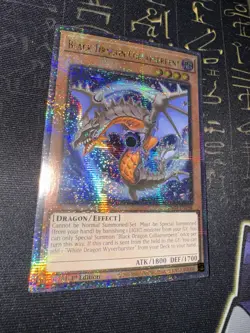 Yu-Gi-Oh! TCG Black Dragon Collapserpent RA04-EN204 Quarter Century Secret Rare - Image 1