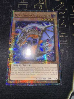 Yu-Gi-Oh! TCG Black Dragon Collapserpent RA04-EN204 Quarter Century Secret Rare - Image 2