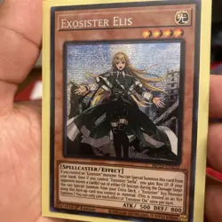 Yu-Gi-Oh Exosister Elis MP23-EN252 Secret Rare 1st Edition Near Mint Condition - Image 1