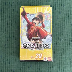 One Piece Egghead ENGLISH Starter Deck ST29 SEALED NEW - Image 1