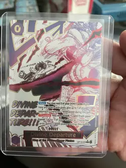 One Piece Divine Departure Alternate Art Carrying on His Will OP13-076 - Image 1